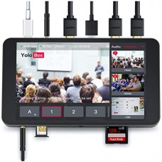 YoloBox Portable Live Streaming Encoder, Switcher, Monitor, Recorder